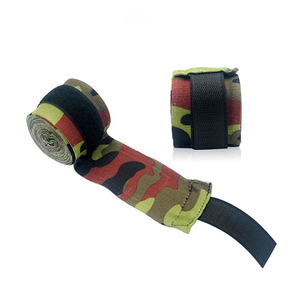 Bandages de boxe en coton de qualité supérieure, vente en gros directe d'usine, pour l'entraînement aux arts martiaux et la boxe - Product Image 1