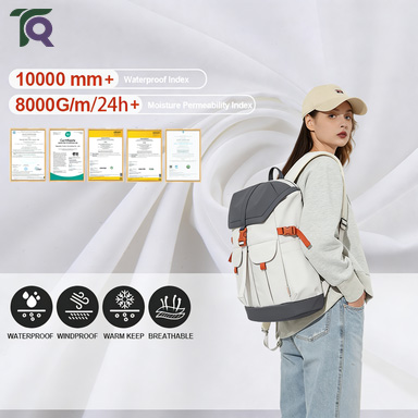 Memory Texture Fabric Abrasion Resistant Breathable Outdoor Fabric for Coat Pants and Shorts