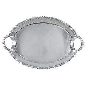 Plateau décoratif moderne fabriqué à la main Accent parfait pour les maisons minimalistes Plateau décoratif en métal fabriqué à la main - Product Image 6