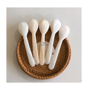 Muỗng trứng cá muối làm từ vỏ trai tự nhiên, khắc logo laser tùy chỉnh, chất lượng cao, kiểu dáng nhỏ xinh, đa năng - Product Image 5