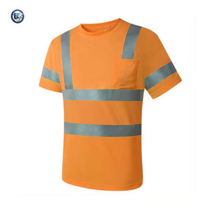 Chemise de sécurité haute visibilité, tissu respirant, coupe confortable, idéale pour les travaux en extérieur. - Product Image 3