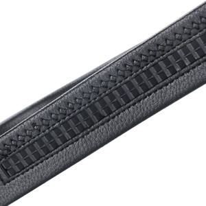 Ceinture en cuir véritable pour homme |   Ceinture en cuir avec logo personnalisé en acier de haute qualité |   Durable, respirant, imperméable, décontracté et professionnel - Product Image 4