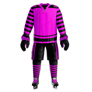 Uniforme de Hockey sobre Hielo 2025 con 100% Poliéster, Ropa Deportiva Transpirable Personalizada, Ropa Casual para Hombre, Uniformes Deportivos de Hockey sobre Hielo - Product Image 6