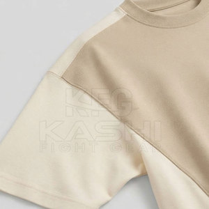 T-shirt homme en coton surdimensionné à épaules tombantes, manches courtes, style décontracté, streetwear et usage quotidien, très tendance - Product Image 5