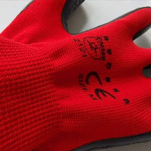 Gants de sécurité en nitrile pour hommes avec texture intégrale et doublure en polyester pour une protection accrue - Product Image 4