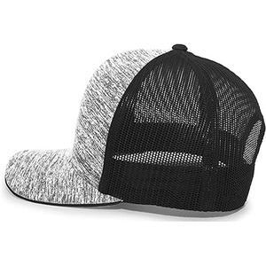 Vente en gros de casquette de sport avec grand logo et broderie 3D de style Hip Hop Casquette de baseball de camionneur personnalisable à 5 panneaux fabriquée par vêtements de sport - Product Image 3