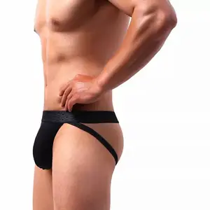 Men's Sexy Lingerie Pouch Bikini Briefs C-string Invisible Thong Underwear  Panty 