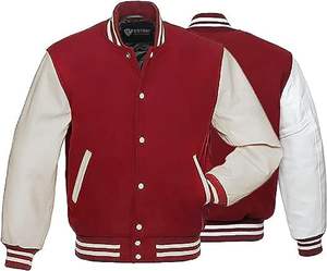 2026 Fashion Bomber Varsity <b>Baseball</b> <b>Jacket</b> <b>Men</b> Leather Sleeve Polyester <b>Baseball</b> <b>Jacket</b> Oversize Customized <b>Baseball</b> <b>Jacket</b> - Product Image 1