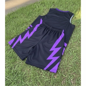 Premium <b>Basketball</b> Jerseys and Shorts Lightweight Quick Dry Fabric with Custom Name and Number Options - Product Image 6