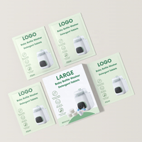 Tablettes nettoyantes pour biberons et vaisselle, 30 unités, marque distributeur, pour taches de lait et saletés