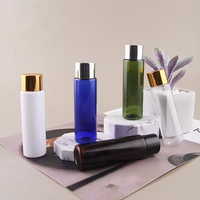 Vente en gros de conditionnements cosmétiques très demandés, flacon pompe en plastique PET de 120 ml pour mini-shampooing, lotion, crème pour le visage, gel douche