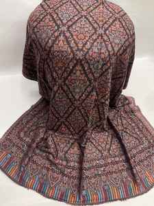 ผ้าคลุมไหล่แคชเมียร์ขนสัตว์สไตล์วินเทจคุณภาพสูงสำหรับผู้หญิง  มีหลายขนาดให้เลือก - สำหรับแผนกมุสลิม - Product Image 3