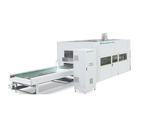 Raboteuse électrique intelligente à 5 axes pour le travail du bois, ligne droite, emballage de film plastique pour bois, composants de moteur pour la production de MDF