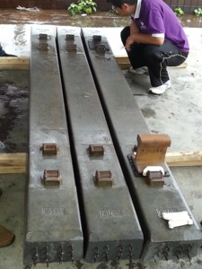 Equipo ferroviario Durmiente de cemento ferroviario de alta estabilidad Durmiente de hormigón - Product Image 3