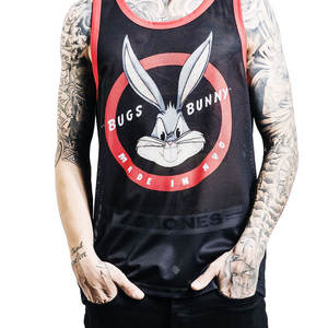 Camiseta sin mangas de gimnasio para hombre de etiqueta privada camiseta sin mangas de algodón clásica con tejido elástico suave ideal para entrenamiento o venta al por menor - Product Image 5