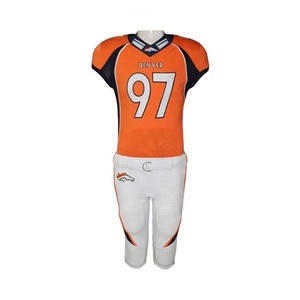 Maillot de football américain personnalisé professionnel à manches courtes, respirant, couleur unie, taille personnalisée, uniforme de sport - Product Image 2
