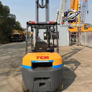 Montacargas TCM FD30T3 de 3 Toneladas, Montacargas Usado de Japón, Motor Isuzu C240 de 3 Toneladas, Máquina Usada, Montacargas a Gasolina de 4500 mm - Product Image 2