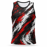 Débardeurs pour hommes grandes tailles, débardeurs de sport personnalisés, impression à la demande, sublimation, produits vierges pour dropshipping
