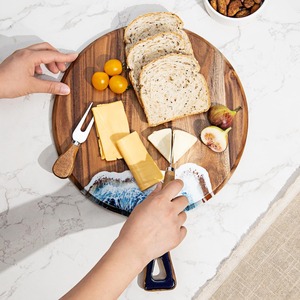 Planche à découper en bois de résine colorée pour l'exportation de coupe de fromage vendant le produit de l'Inde en quantité en vrac - Product Image 2