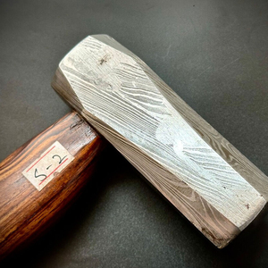 Damascus Steel <b>Hammer</b> Handmade New Design Professional with Wooden Handle Camping Use Hand Tool OEM DIY - Product Image 5