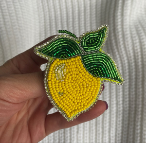 Creative Handmade Seed Beads Brooches With Fine Embroidery Patterns Designs Custom Logo Seed Beads Brooches - Product Image 6