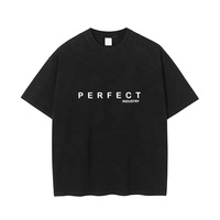 T-shirt unisexe en coton 280 g/m² de haute qualité 2026, coupe oversize, personnalisable avec logo imprimé