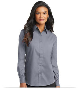 Meilleurs fabricants de haute qualité hommes uniformes chemises Style d'affaires 100% coton goutte épaule à manches longues vêtements d'été - Product Image 4