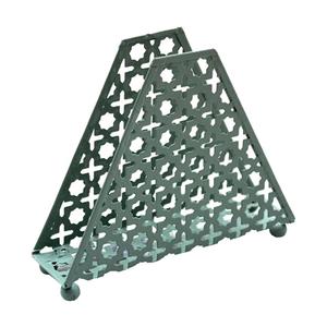 Diseños elegantes Servilletero de hierro y metal duradero Soporte para pañuelos Logotipo personalizado Diseño moderno Tamaños personalizables para decoración de pasteles - Product Image 2