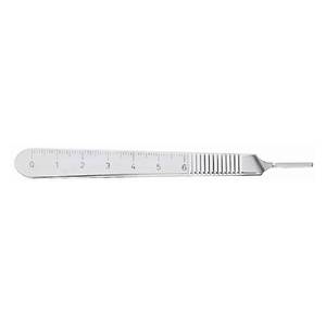 Manche de scalpel de haute qualité n°3 3 aciers inoxydables de qualité médicale pour la chirurgie de précision - Product Image 4