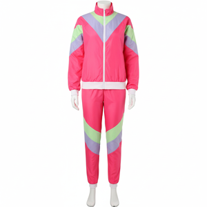 Ensemble survêtement pour homme avec logo personnalisé, coupe-vent d'hiver, pantalon de jogging, veste respirante, ensemble deux pièces, style streetwear, polyester/coton - Product Image 6