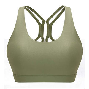 2025 nouveau soutien-gorge de sport pour femmes le plus vendu à la mode sans couture et respirant Fitness vêtements d'entraînement avant Logo vente en ligne - Product Image 4
