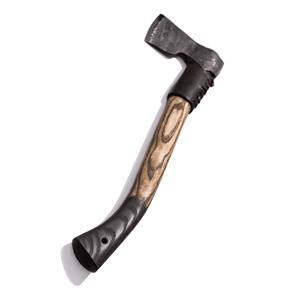 Hacha vikinga industrial de acero al carbono con mango de madera de Fresno, herramienta de supervivencia DIY perfecta para padres, padrinos, maridos, regalo - Product Image 6