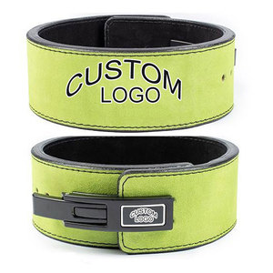 Customizable Gym Support Genuine Leather Weightlifting <b>Belt</b> <b>for</b> Men and <b>Women</b> Black Color <b>for</b> Fitness and Powerlifting - Product Image 5
