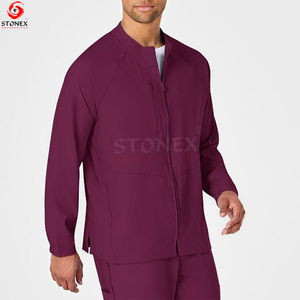 Vente en gros de vestes de gommage médical de haute qualité pour hommes Vestes de gommage pour hommes personnalisées de meilleur fournisseur - Product Image 6