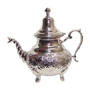 Dallah ทองเหลืองเครื่องชงกาแฟทำจากโลหะจากทองแดงประดับโต๊ะในครัวระดับพรีเมี่ยม - Product Image 2