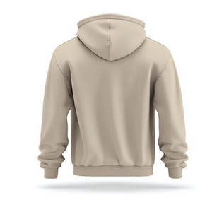 Sudadera con Capucha de Algodón con Logotipo Bordado Rojo, Talla Mediana para Hombre, Unisex, con Bolsillo Tipo Canguro - Product Image 6