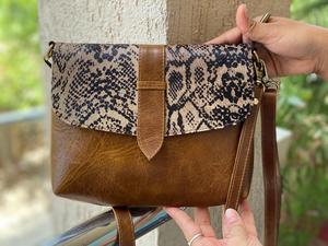 กระเป๋าสะพายไหล่หนังขนสัตว์พิมพ์ลายสัตว์สไตล์ตะวันตกใหม่คุณภาพสูงแฟชั่นหนังขนสัตว์หนังแท้คุณภาพสูงสายสะพายข้าง - Product Image 5