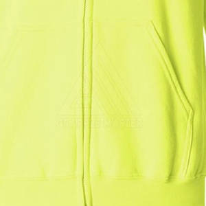 Meilleur prix personnalisé conçu sweats à capuche à fermeture éclair hommes haute qualité surdimensionné 6XL XL tailles confortable longue éponge tissu bouffée teint uni - Product Image 5