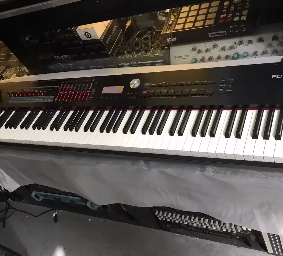 Meilleures ventes Nouveau synthétiseur de clavier de piano authentique Motif XF8 88 touches