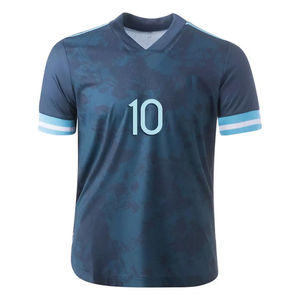 เสื้อฟุตบอลผู้ชายรุ่นใหม่ ขายส่ง ดีไซน์พิเศษ น้ำหนักเบา ระบายอากาศได้ดี ลายพิมพ์แบบซับลิเมชั่น ผลิตจากโพลีเอสเตอร์ 100% แห้งเร็ว - Product Image 1