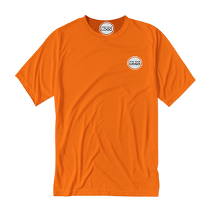 T-shirt personnalisé pour hommes en mélange tri-blend 50/25/25, doux, en rayonne, coton et polyester, style vintage, coloris chiné, vente en gros - Product Image 1