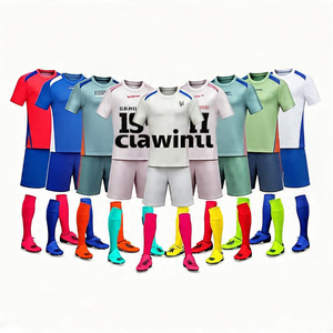 ชุดฝึกฟุตบอลของผู้ชายชุดเสื้อเจอร์ซีย์ฟุตบอลแบบแห้งเร็วระบายอากาศได้ดี - Product Image 1