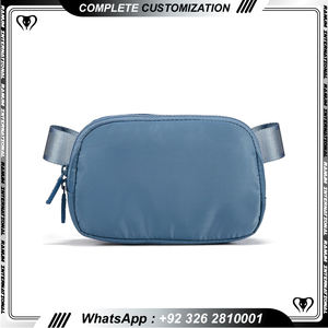 Taille Fanny Pack-voyage fermeture éclair taille sacs voyage entraînement oreiller Sport poitrine taille sacs pour hommes blanc Nylon - Product Image 3