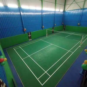 Revêtement de sol sportif en PVC de haute qualité INOLP, couleur personnalisée, tapis de badminton approuvé BWF, portable pour les sports de plein air, fabriqué en Chine - Product Image 4