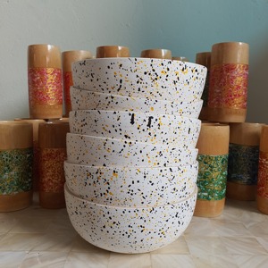 Té de bambú ecológico de Vietnam natural, café, bambú, taza de té de Vietnam - Product Image 3