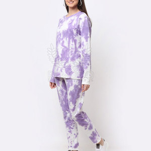 Conjunto Deportivo de Manga Larga para Mujer, al por Mayor, Estilo Casual, Color Sólido, para Invierno, 100% Algodón, de Alta Calidad, Secado Rápido, Transpirable, para Entrenamiento y Gimnasio - Product Image 5