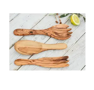 Acacia thìa gỗ món tráng miệng bằng gỗ muỗng Bộ đồ ăn cà phê mật ong sử dụng chất lượng cao nhất thìa gỗ/nĩa