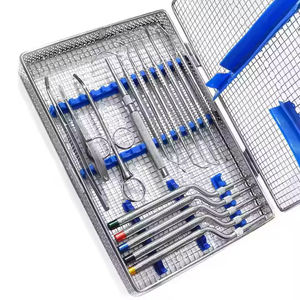 Juego de Curetas Lucas, Elevador de Setas, Osteótomo, Dientes, Injerto de Hueso, Fuente de Alimentación Manual, 16 Unidades - Product Image 6