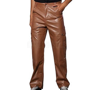 Pantalon en cuir pour homme de bonne qualité Design supérieur personnalisé Pantalon en cuir pour homme de haute qualité - Product Image 1