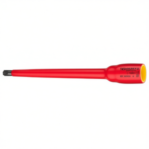 Hazet 3/8'' TORX Profile Screwdriver <b>Socket</b> with Protective 1000V Insulation Long Square Design - Product Image 2